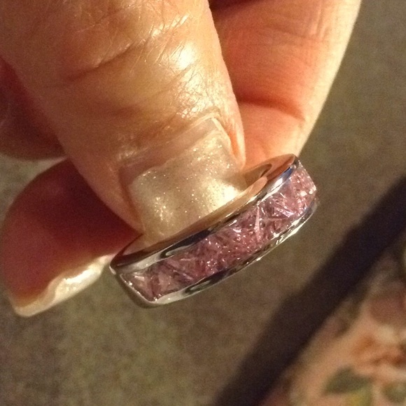 🌺Pink Topaz Earrings/Ring Set - Picture 3 of 5